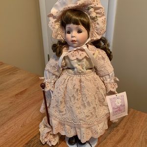 Collectible Memories Porcelain Doll Kristen